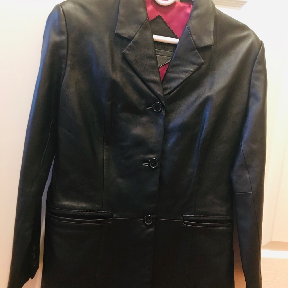 Leather jacket Preston & York
